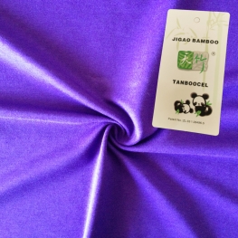 Natural 240gsm knitted bamboo cotton spandex French terry fabric for underwear loungewear