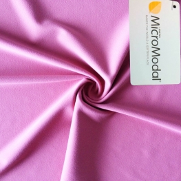 Soft knit lenzing micro modal spandex fabric for underwear sleepwear