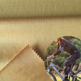 Shiny warp knitted super thick nylon lycra fabric for legging cyclingwear